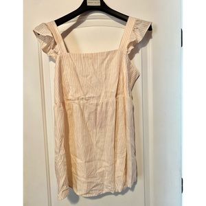 Maternity tie back top